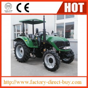 Agricultural tractor capable of growing rice