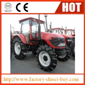 Agricultural tractor capable of growing rice