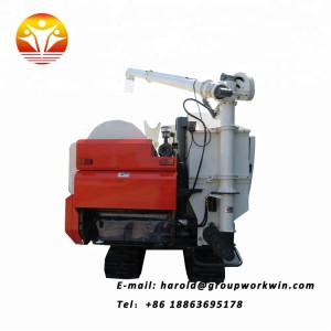 Durable and high efficiency rice harvester