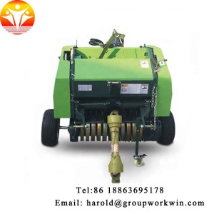 Small round hay baler