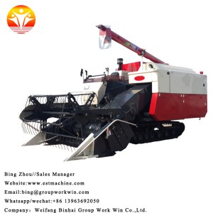 High quality and new type rice harvester