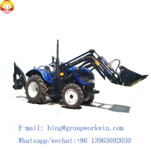 Best price 4wd cheap 50hp farm tractor with front loader