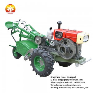 Small hand tractor cultivator