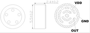 AIR PRESSURE SENSOR FOR E-CIGARETTE