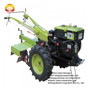 Hot selling agricultural mini walking tractor