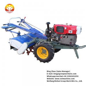 soil cultivator agricultural walking tractor