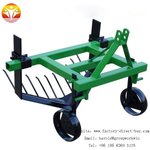 Small 2-row potato harvester