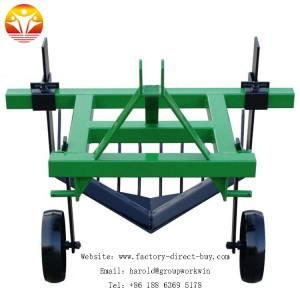 Small 2-row potato harvester