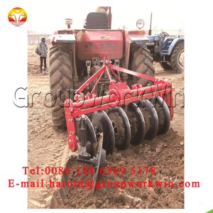 Driving disc plough