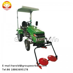 Mini tractor dual drive