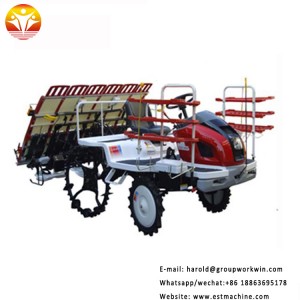 Paddy Rice Plant Transplanter Machine For Big Sale