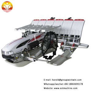 4 Rows Hand Held Transplanter,Manual Seeding Transplanter