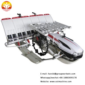 4 Rows Hand Held Transplanter,Manual Seeding Transplanter