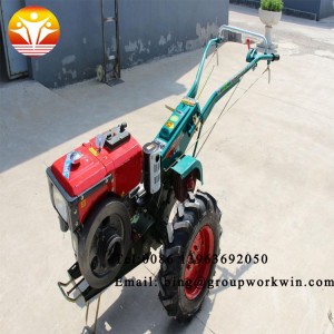 farm mini diesel hand walking tractor motocultor