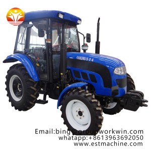 new design hot sale farm tractor 1204 120Hp 4 WD, air conditioner,shuttle shift, use YTO,DEUTZ engine front loader back