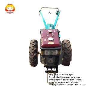 12hp 13hp 15hp 18hp Hand Operated Tractor with electric starter and water cooling