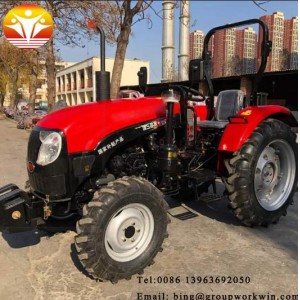 High quality low consumption farm machinery equipment agricultural tractor 50ph