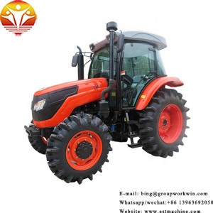 KUBOTA Similar 4x4 Wheel Agricultural Chinese Tractors Manufactures