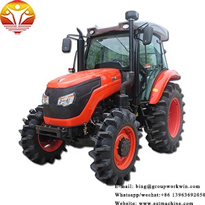 KUBOTA Similar 4x4 Wheel Agricultural Chinese Tractors Manufactures