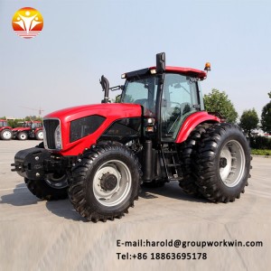 Agricultural four-wheel drive multi-cylinder tractor