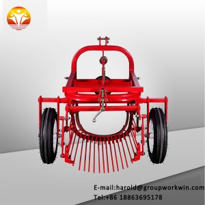 Agricultural tractor mini potato harvester