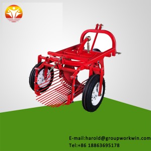 Agricultural tractor mini potato harvester