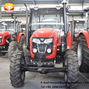 High quality 100HP farming tractor 4WD 1004 with turbo engine