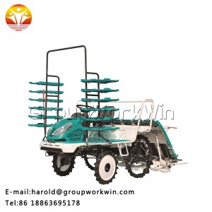 2ZF-4K type 4 rows chinese mechnical rice transplanter