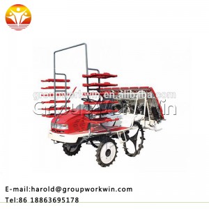 2ZF-4K type 4 rows chinese mechnical rice transplanter