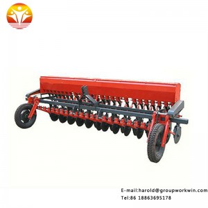 18-line fertilizer and sowing machine disc wheat seeder, wheat planter