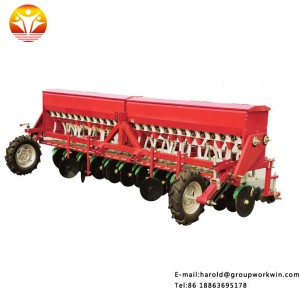 18-line fertilizer and sowing machine disc wheat seeder, wheat planter