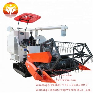 A popular rice harvester powered by diesel