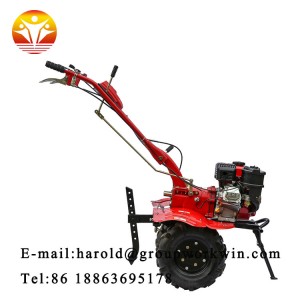 Customized both and weed removing garden machine in supply 207cc power tiller