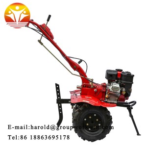 Customized both and weed removing garden machine in supply 207cc power tiller