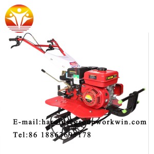 Agricultural rice field farming and dry land weeding micro tillage machine