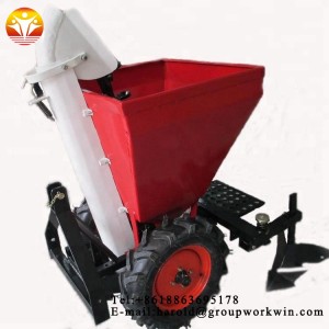 One row potato planter machine mounted for tractor with CE