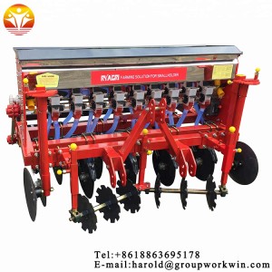 chinese agricultural mini 3 point hitch wheat seeding planter for tractor