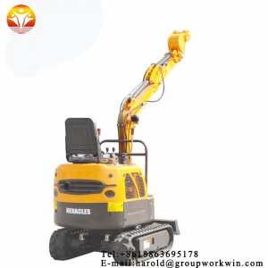 1000kg hydraulic mini excavator with competitive prices