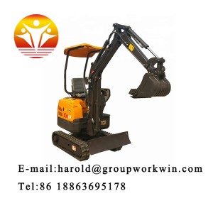 China made 3ton 4ton mini crawler excavator with CE