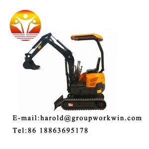 China made 3ton 4ton mini crawler excavator with CE