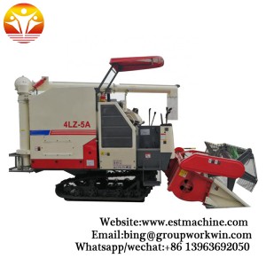 2019 New Type Rice Combine Harvester