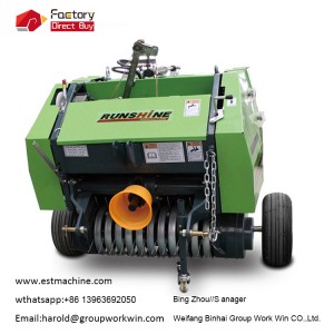 European standard manufacturer (CE No.OSE--11-0606/01) RXYK0850 mini round hay baler