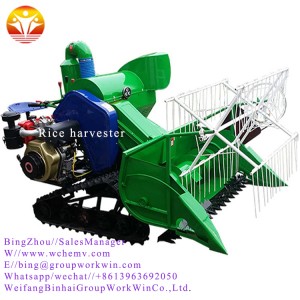 2019 New Type Rice Combine Harvester with Best Price for Sale