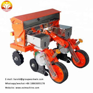 2 row corn seeder planter machine for tractor / maize seed planter