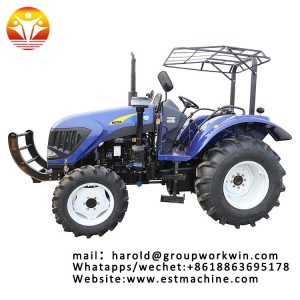 Enfly DQ704 70hp 4wd shuttle gear JpV dual stage clutch plush ac cabin disc brake 12 cylinder engine garden tractor