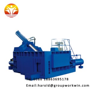 big scrap metal copper packing baler machine