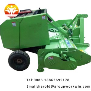 Automatic square silage baling machine pine straw baler