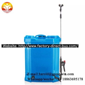 plastic knapsack agricultural hand manual sprayer