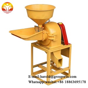 hot sale double hopper industrial dry plant crusher machine