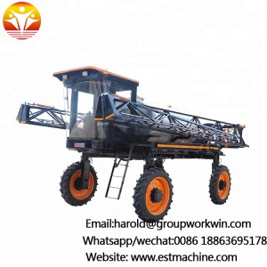 Agricultural Self Propelled Four-Wheel Drive Pesticide Spraying Power Agriculture Boom Sprayer Machinery